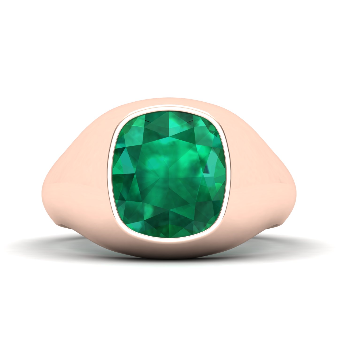 Cradle Serenity emerald Ring