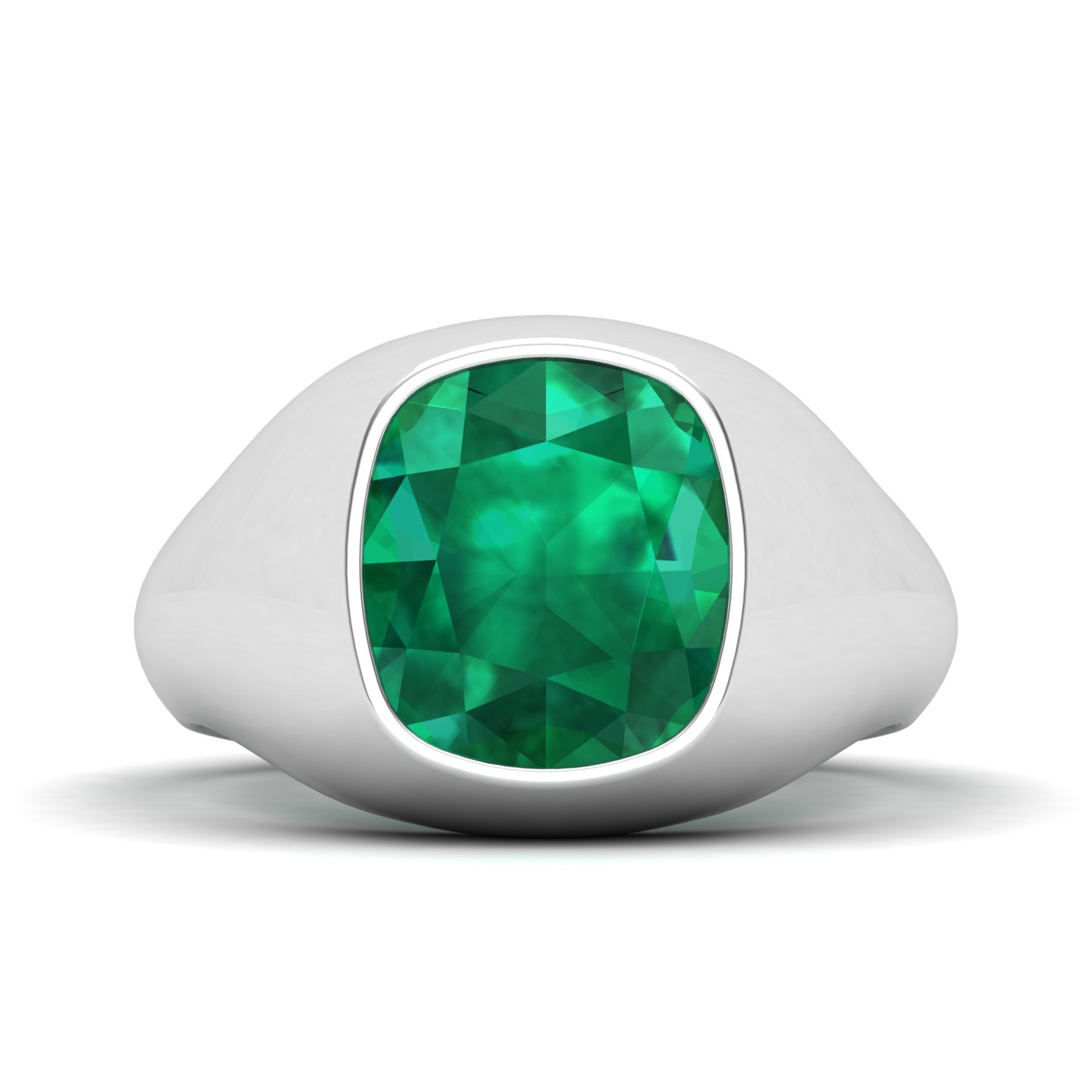 Cradle Serenity emerald Ring