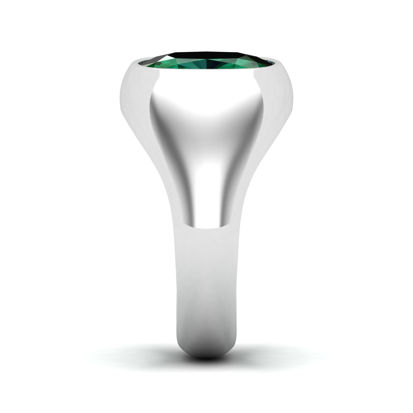 Cradle Serenity emerald Ring