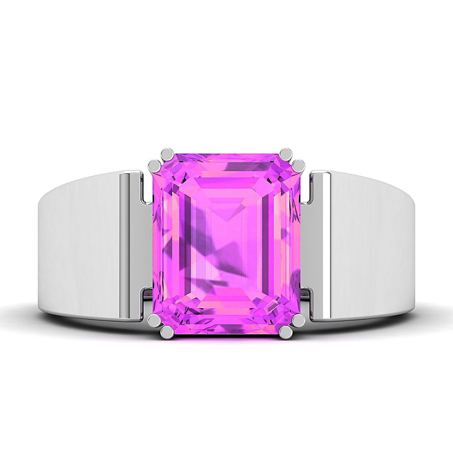 Dewdrop Blush Pink sapphire ring