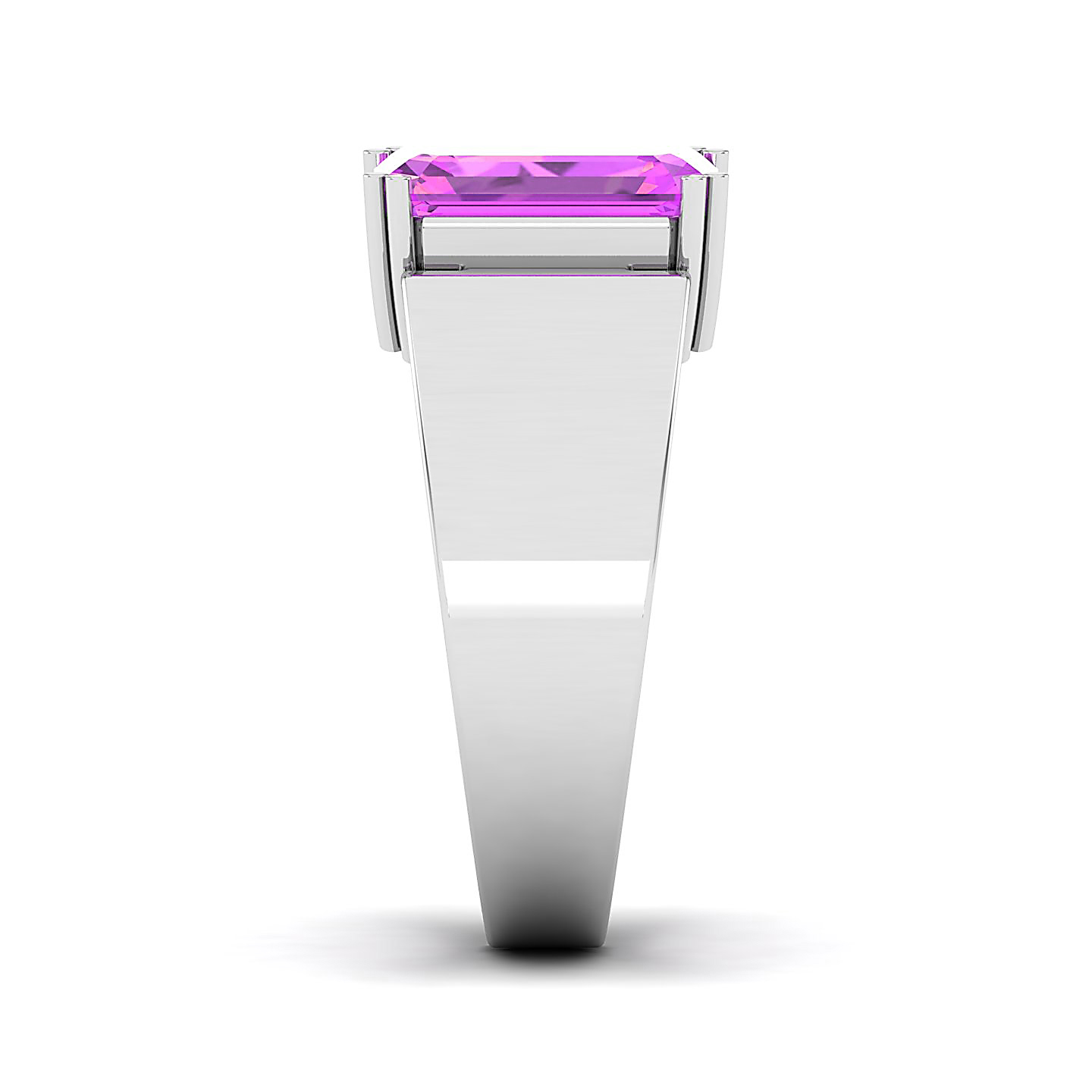 Dewdrop Blush Pink sapphire ring