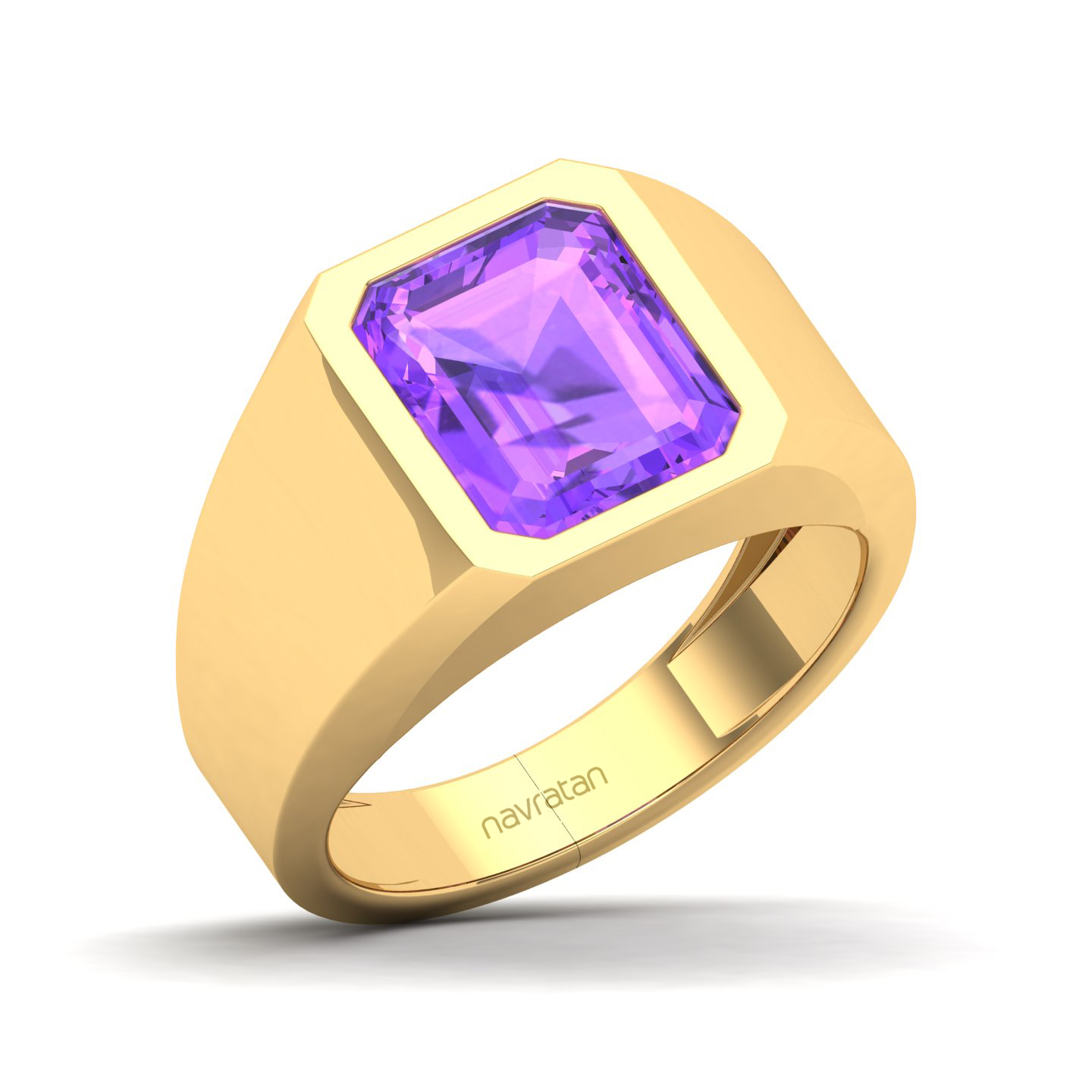 Divine Sunshine Amethyst Ring