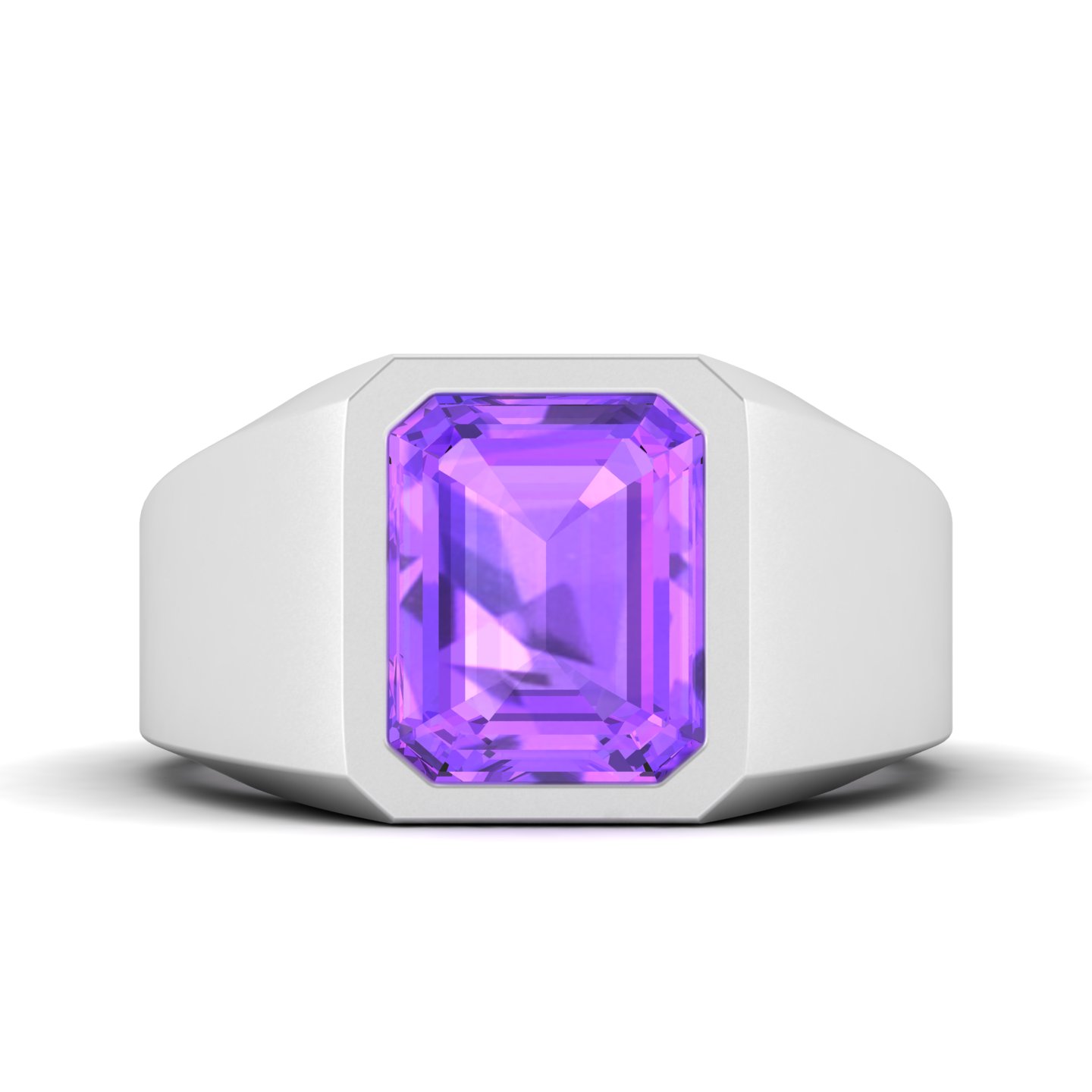 Divine Sunshine Amethyst Ring