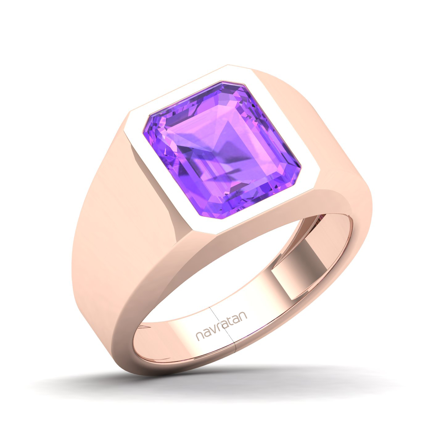 Divine Sunshine Amethyst Ring