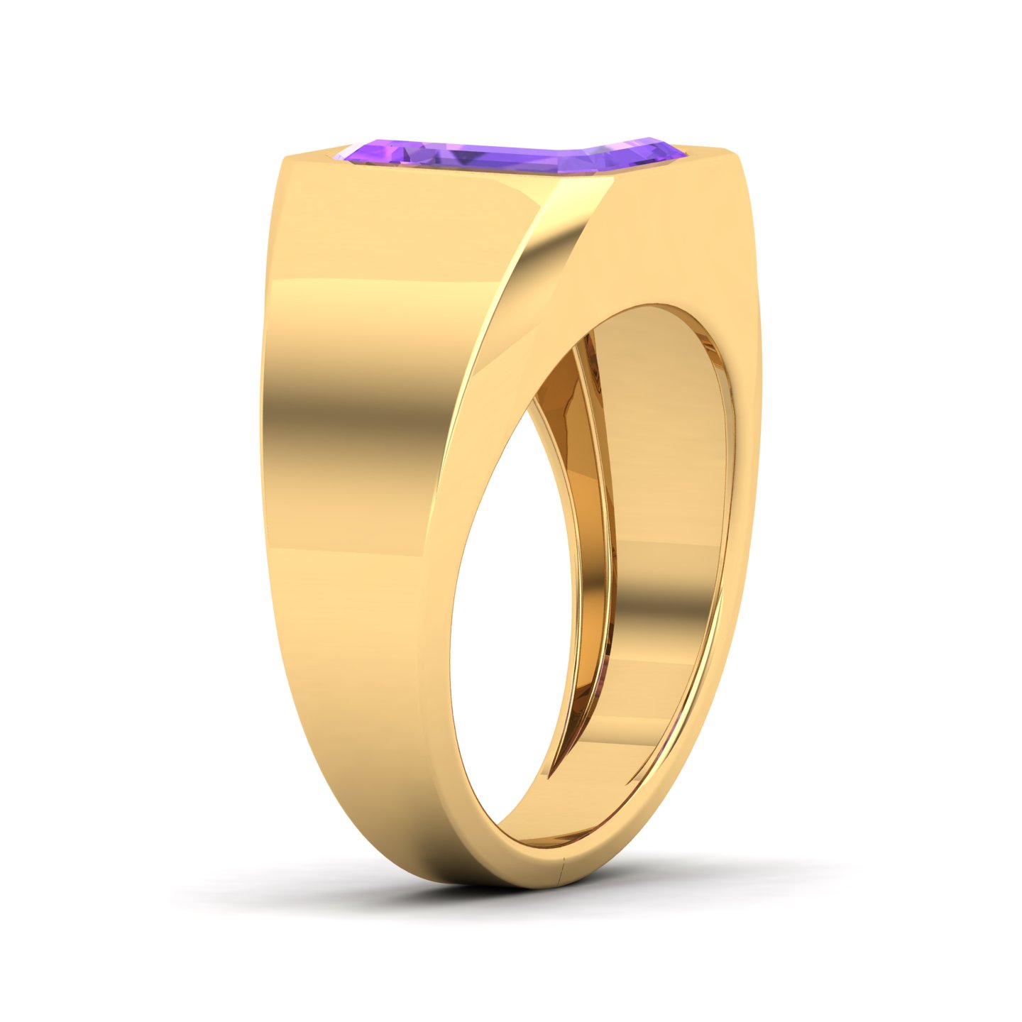 Divine Sunshine Amethyst Ring