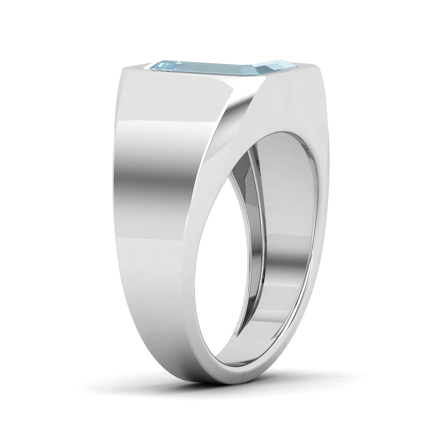 Divine Sunshine Aquamarine Ring
