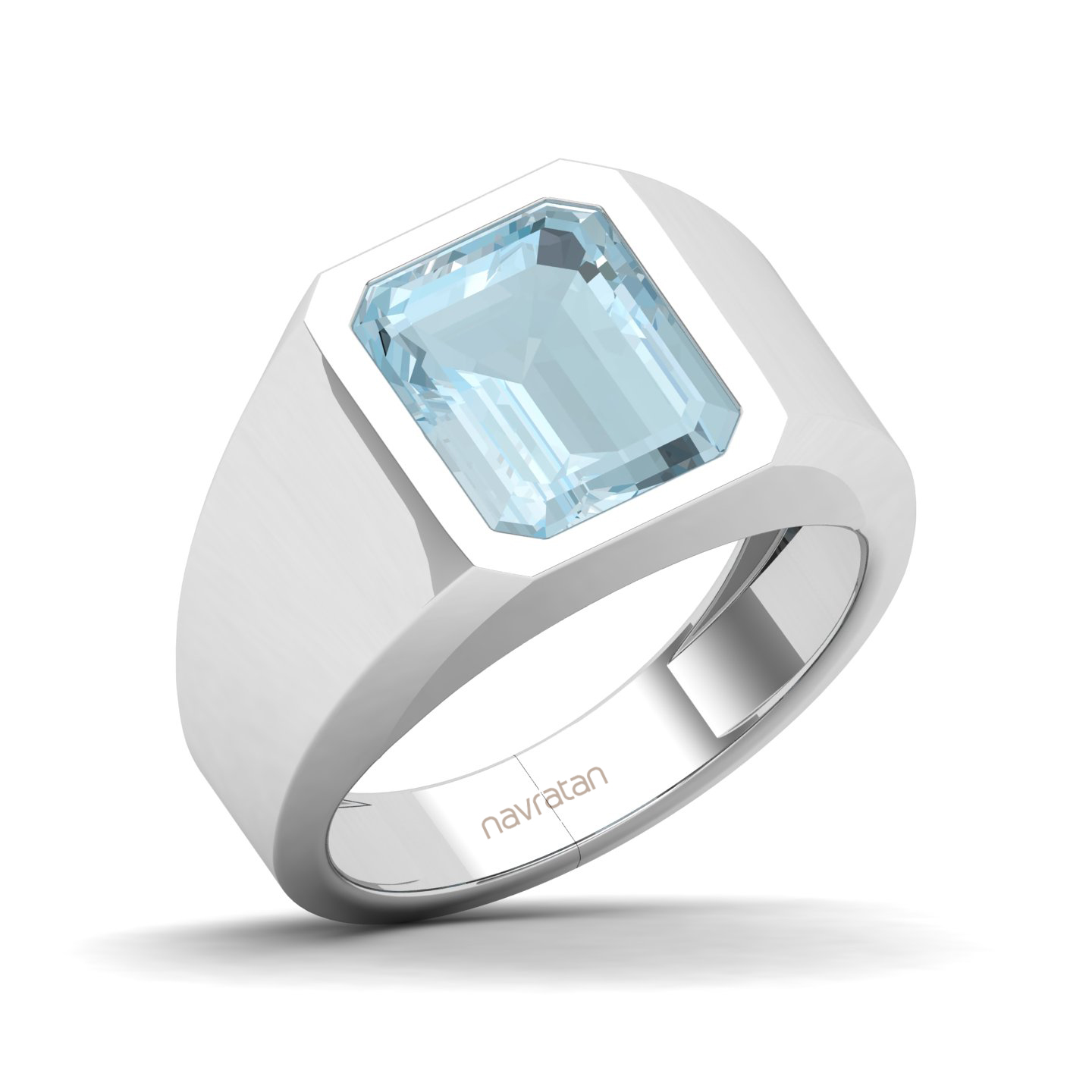Divine Sunshine Aquamarine Ring
