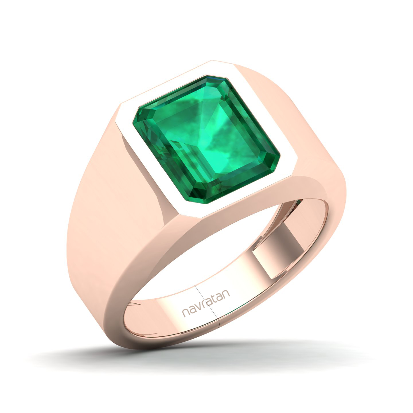 Divine Sunshine emerald Ring