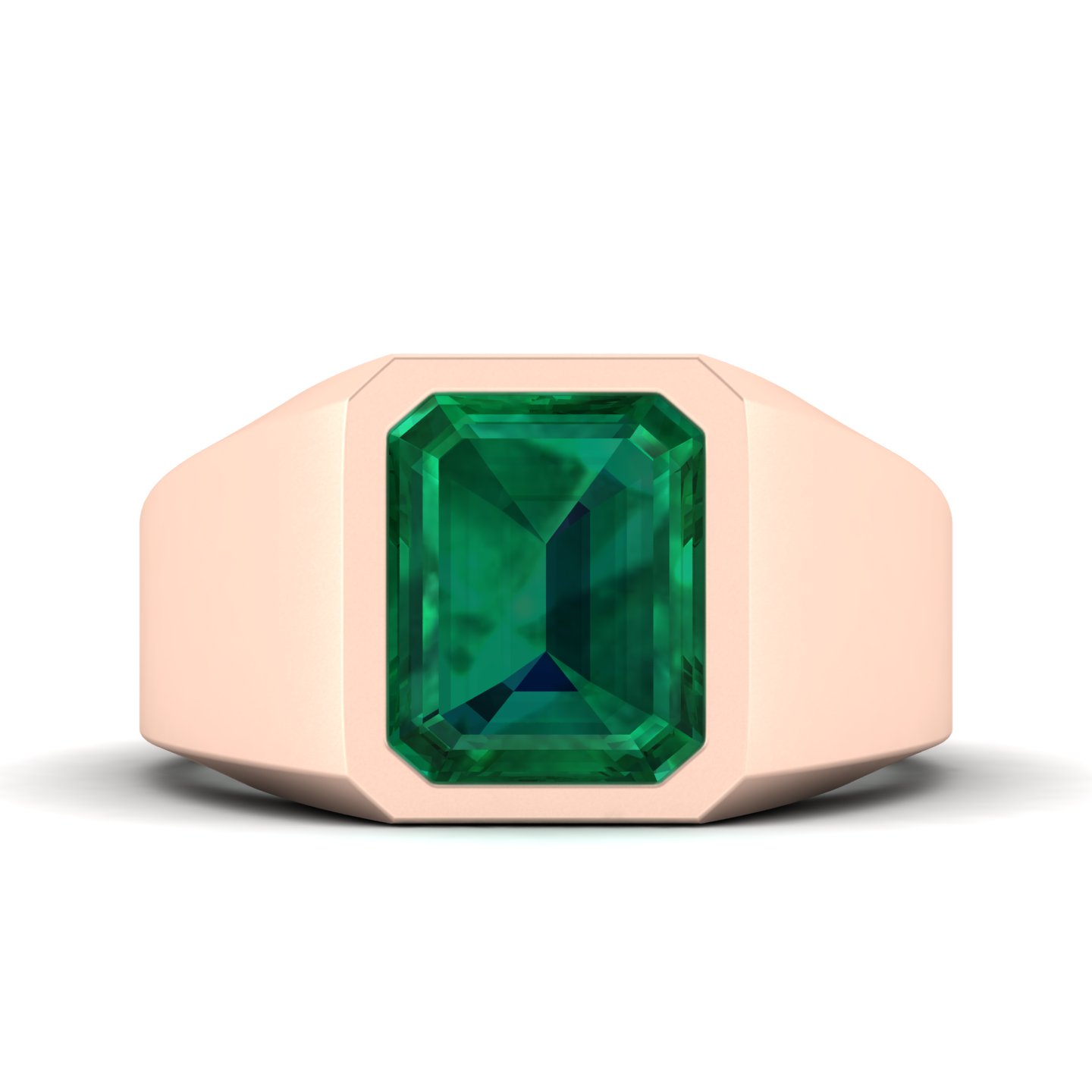 Divine Sunshine emerald Ring