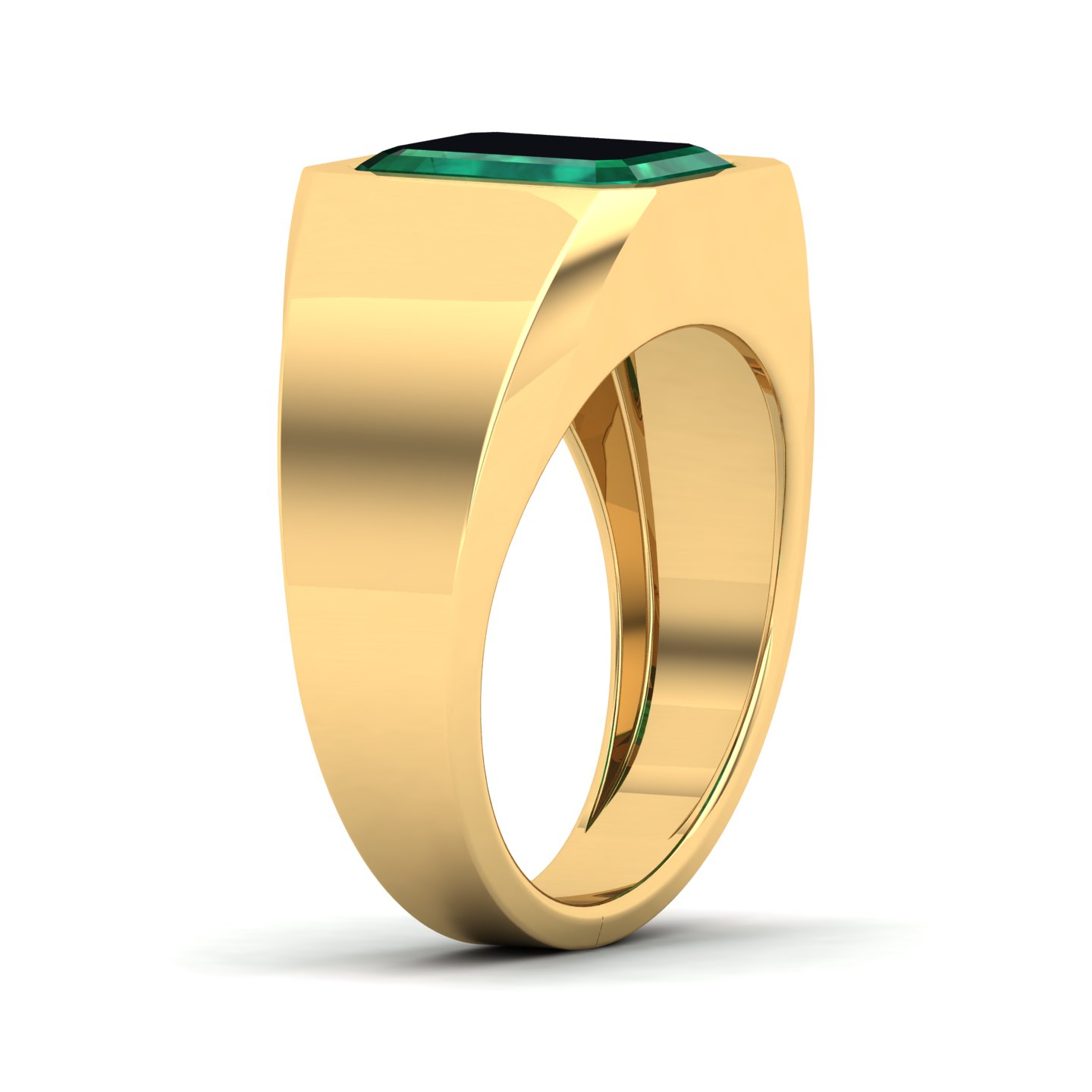Divine Sunshine emerald Ring