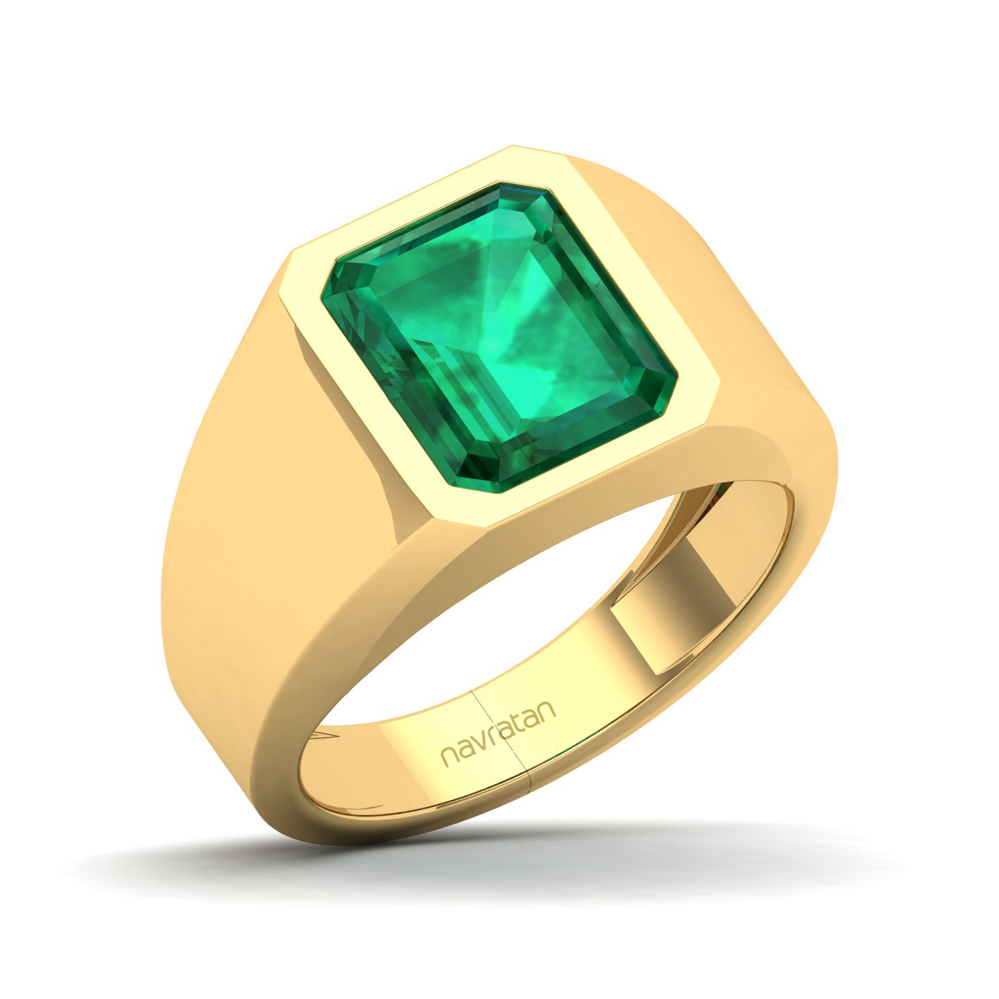 Divine Sunshine emerald Ring
