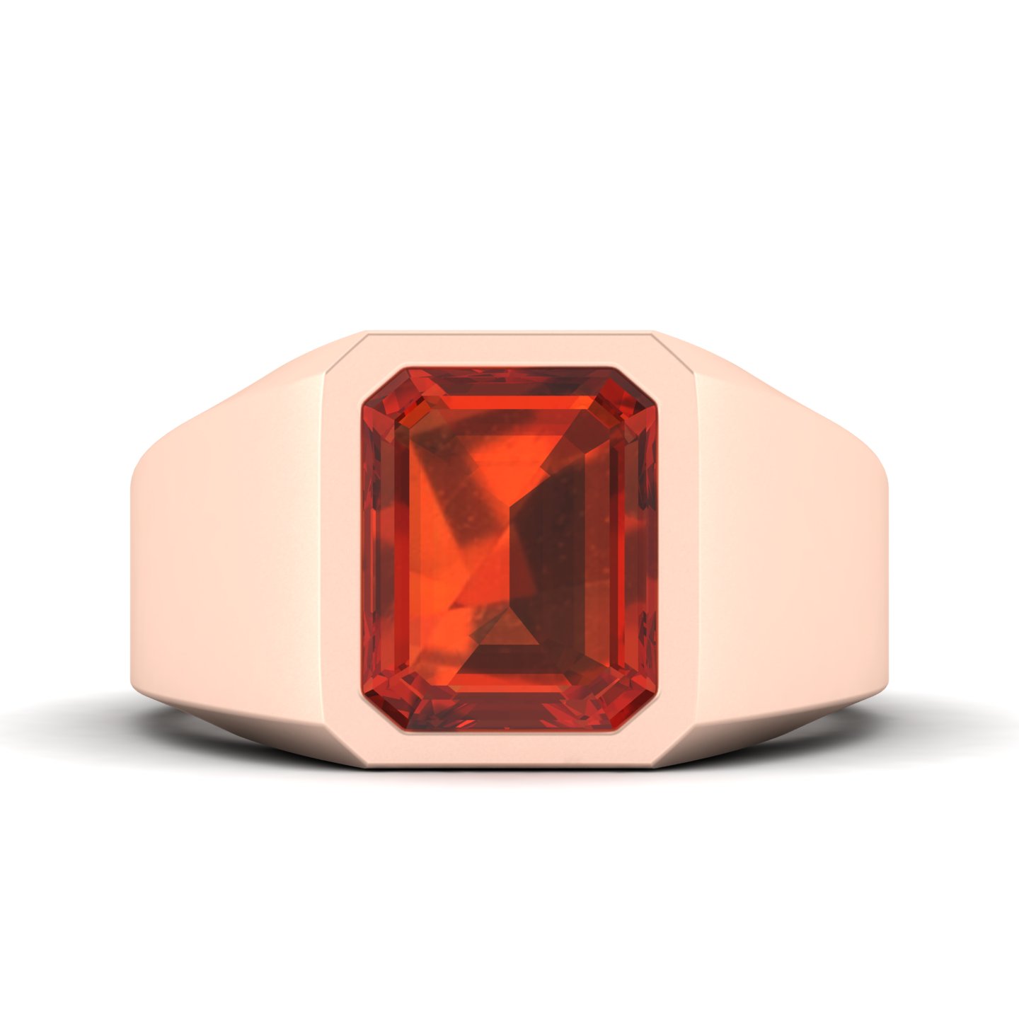 Divine Sunshine Hessonite Ring