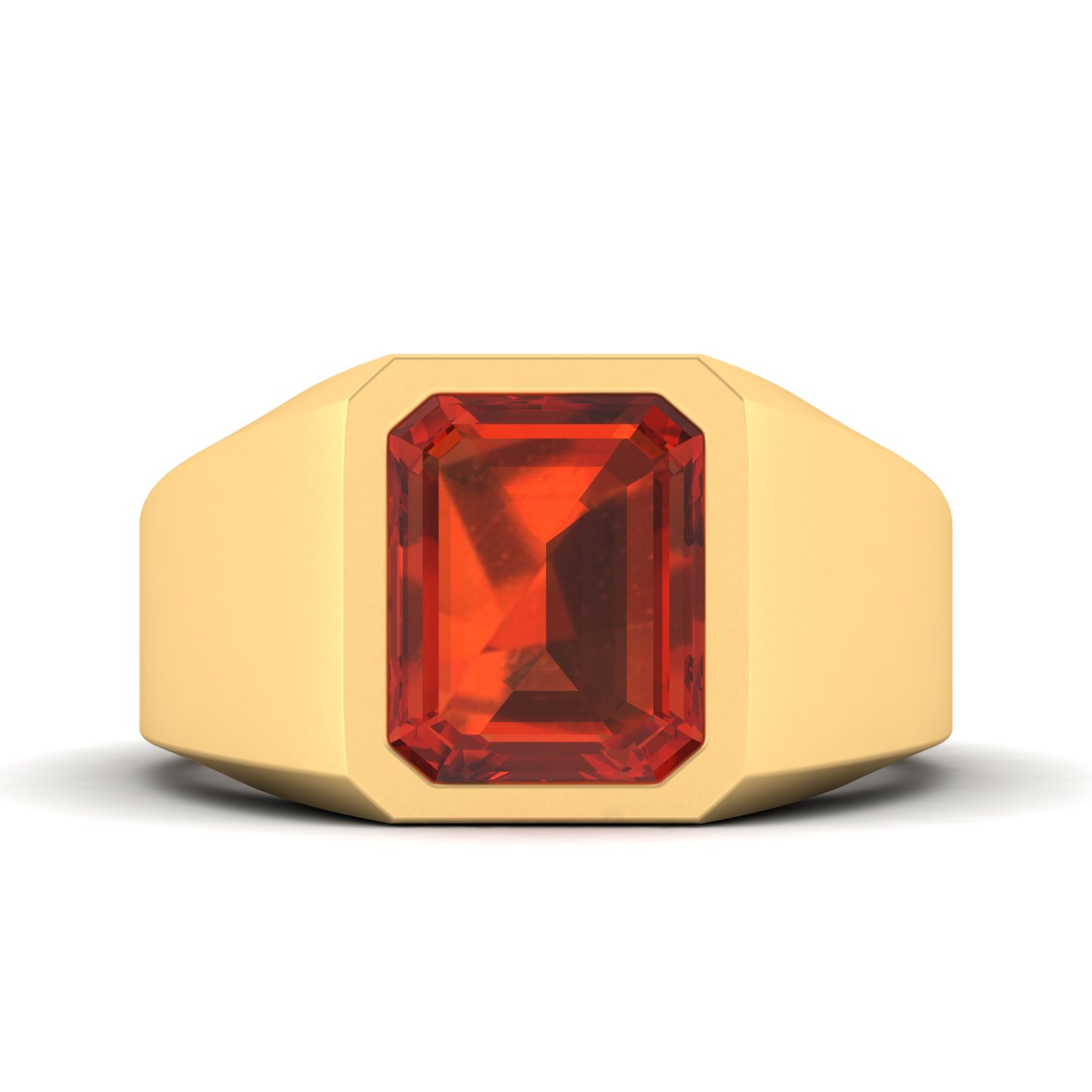 Divine Sunshine Hessonite Ring