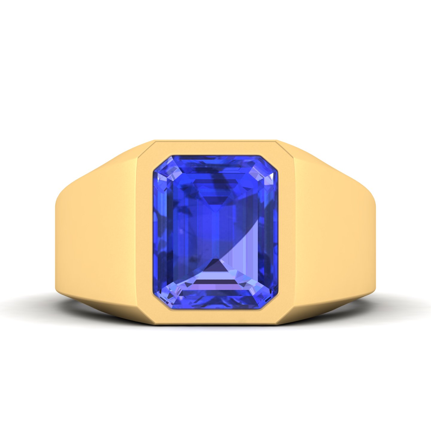 Divine Sunshine Tanzanite Ring