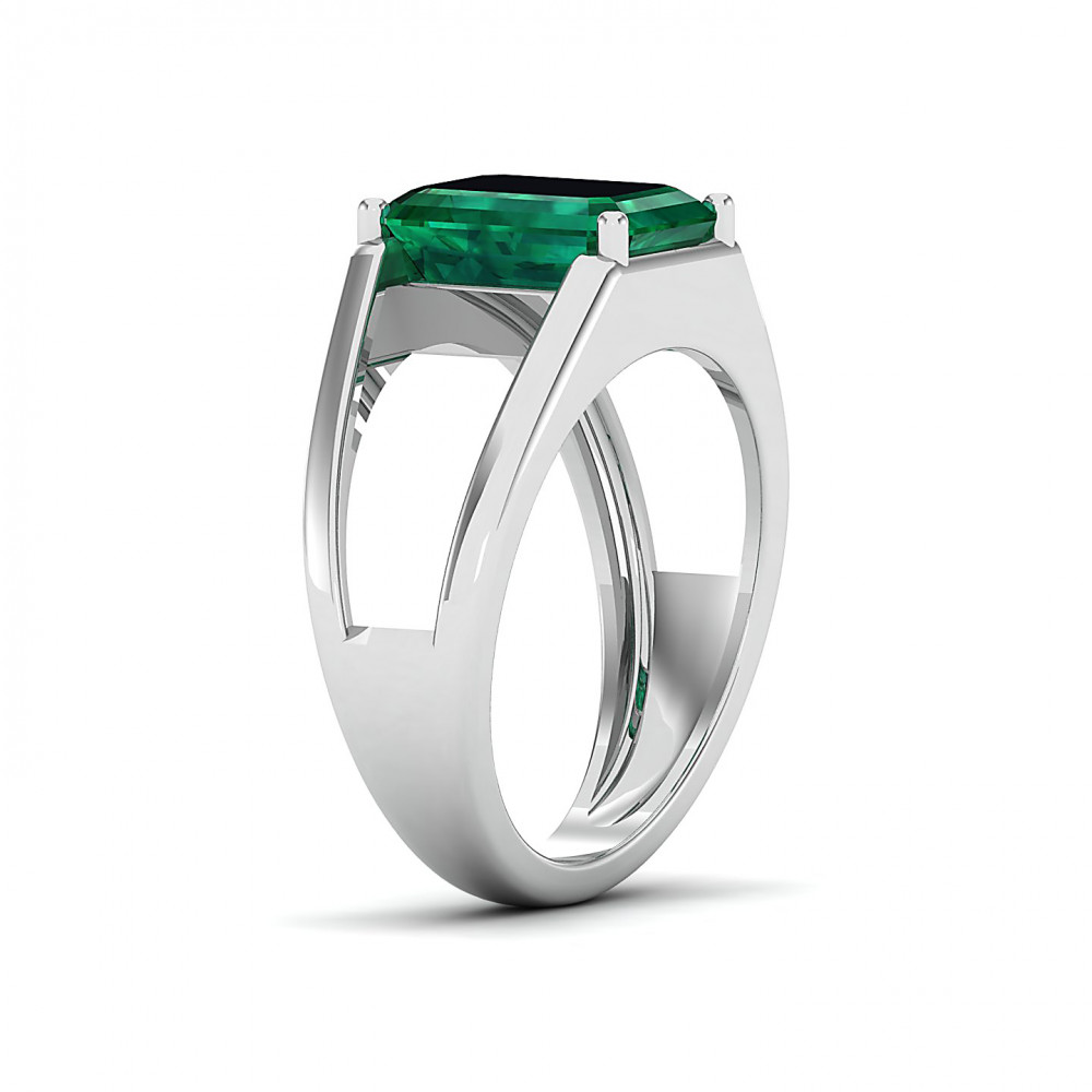 Eternal Emerald Gold Rings