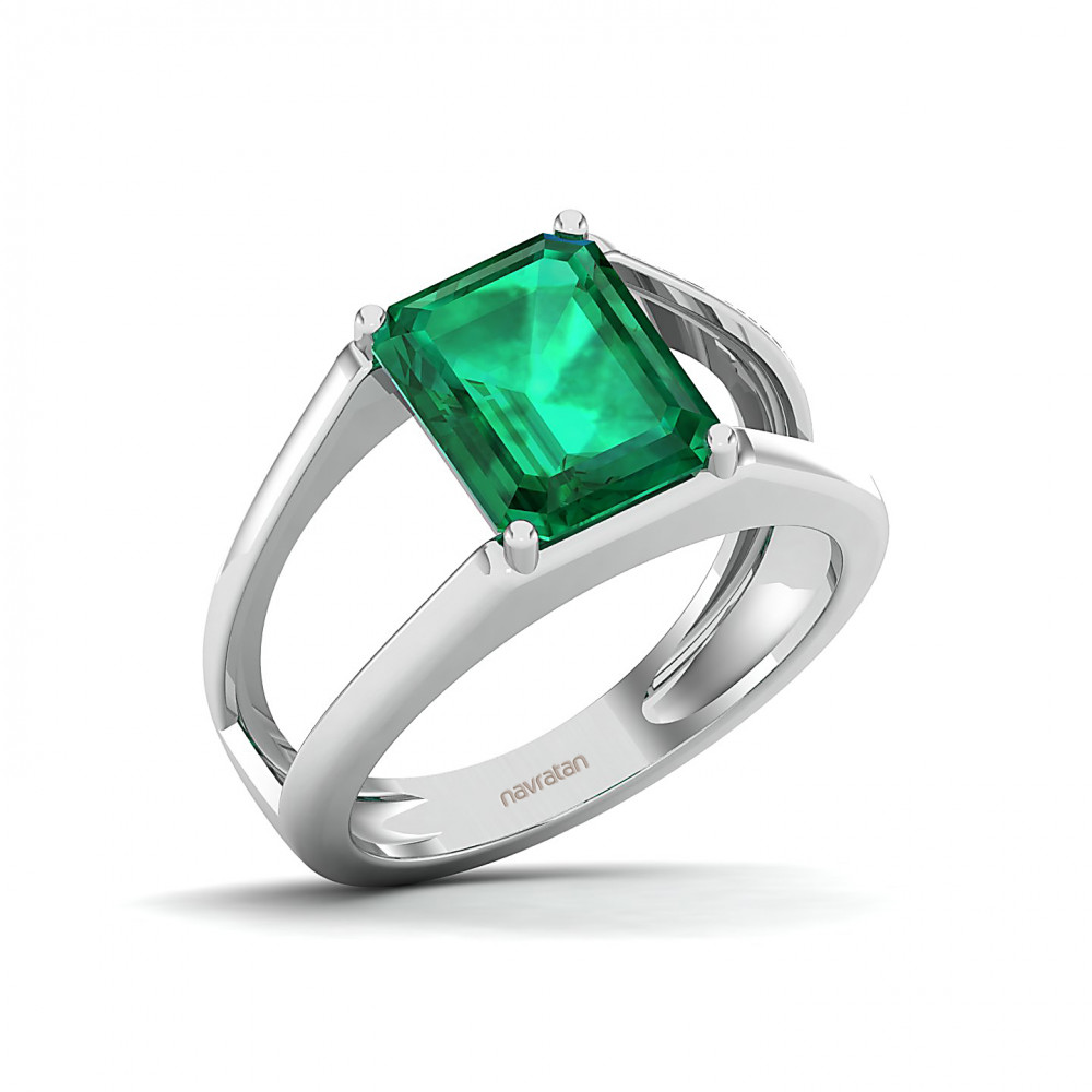 Eternal Emerald Gold Rings