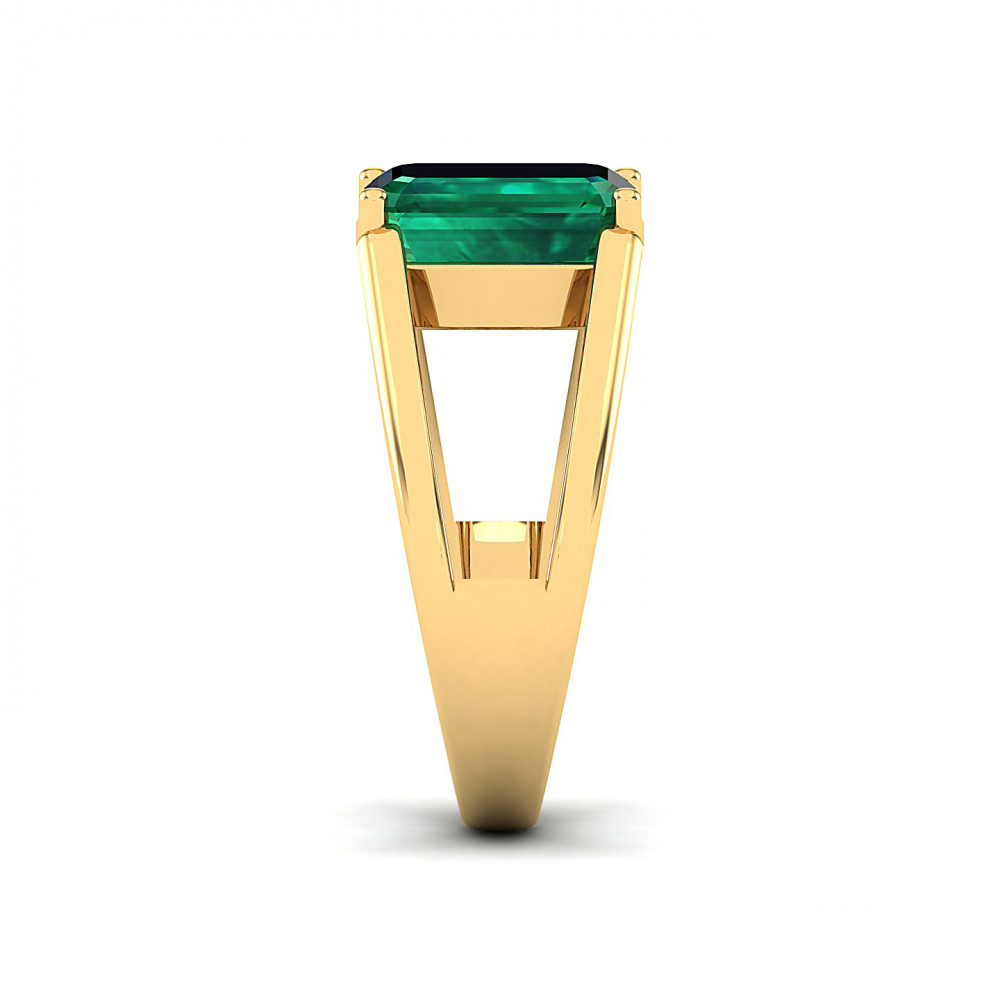 Eternal Emerald Gold Rings