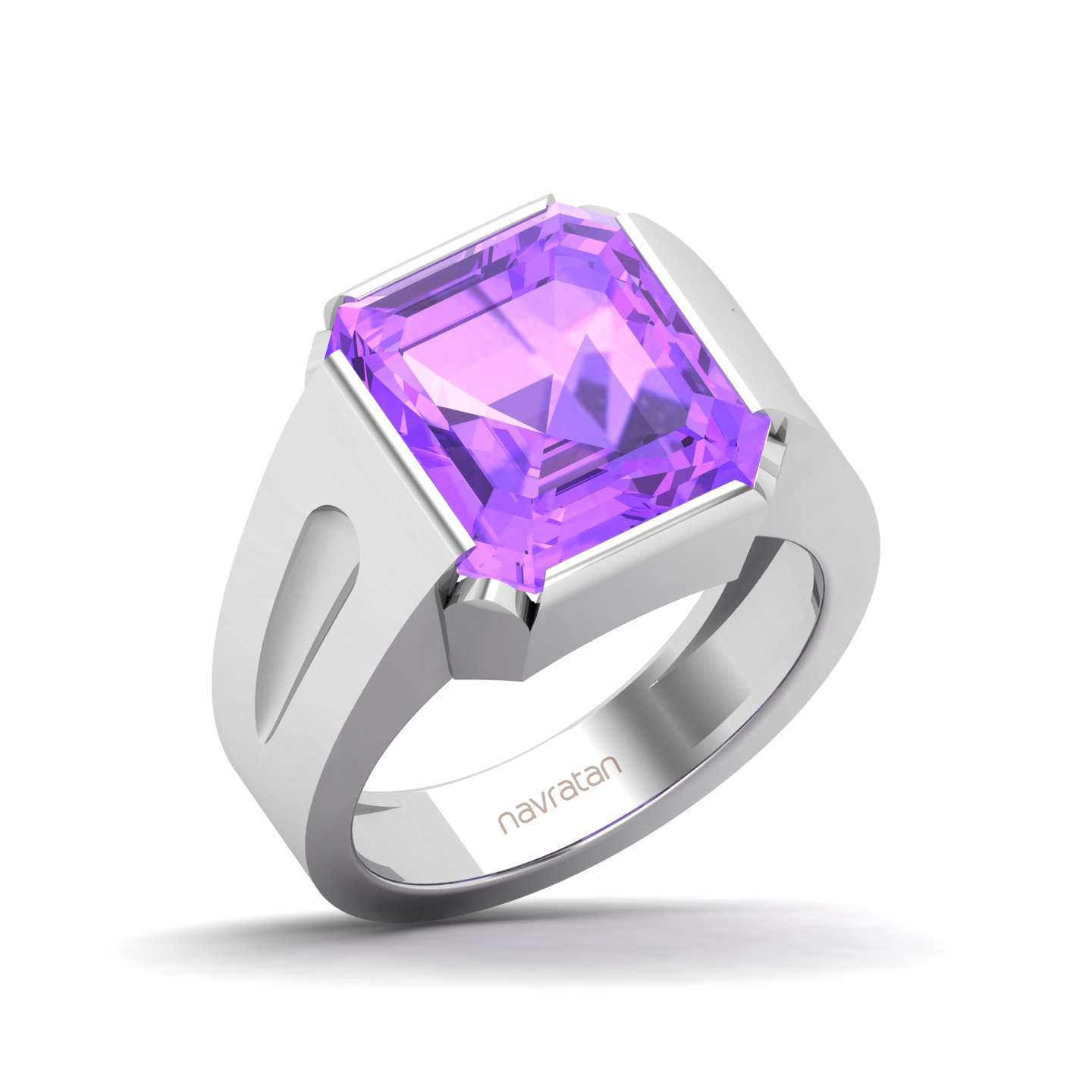 Embrace Solitude Amethyst Ring