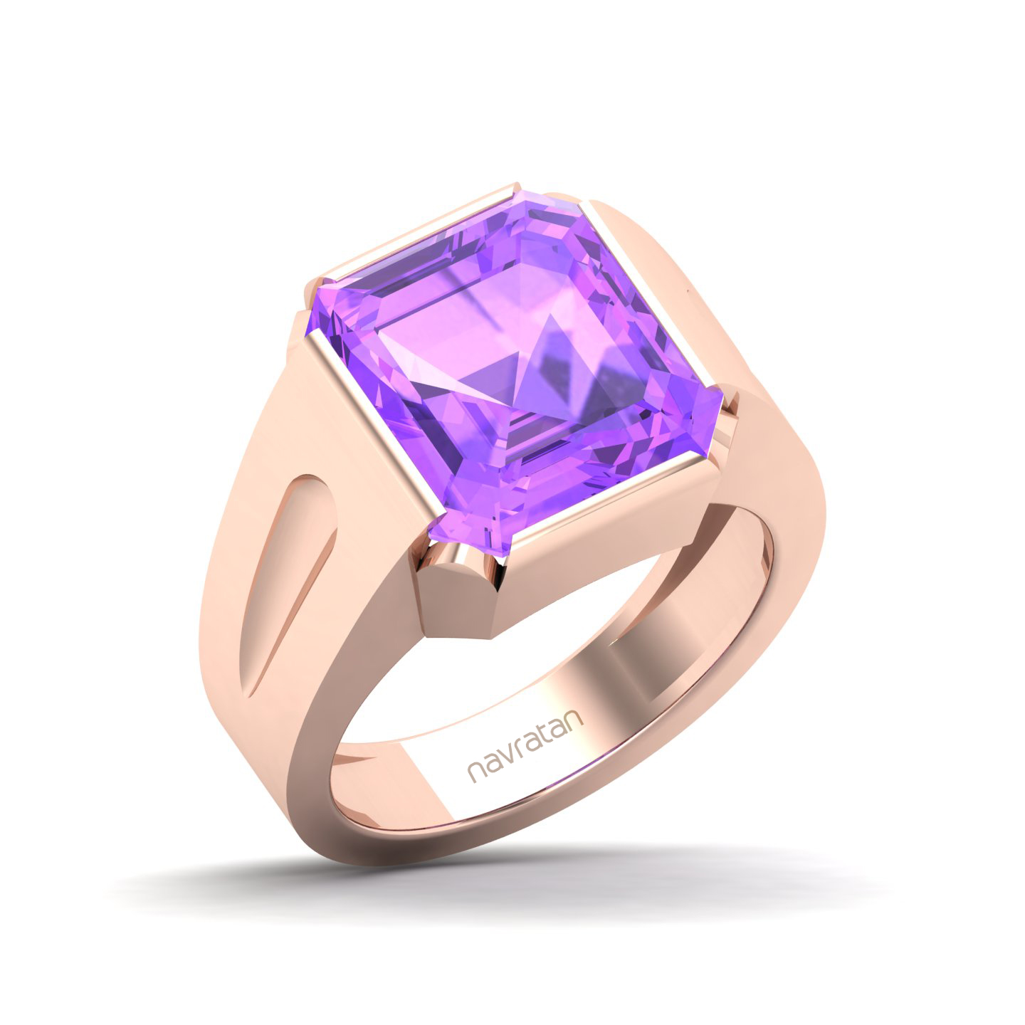 Embrace Solitude Amethyst Ring