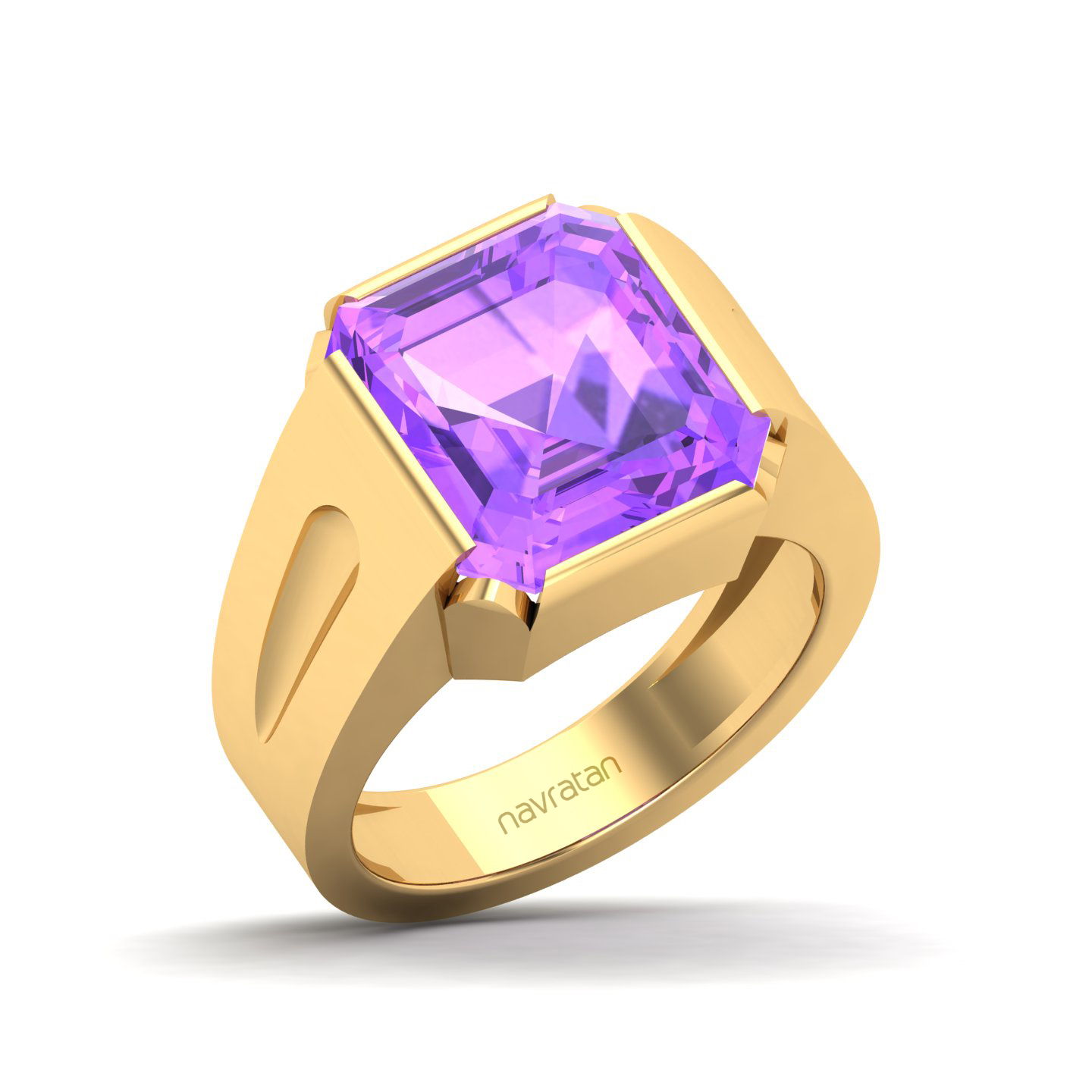 Embrace Solitude Amethyst Ring