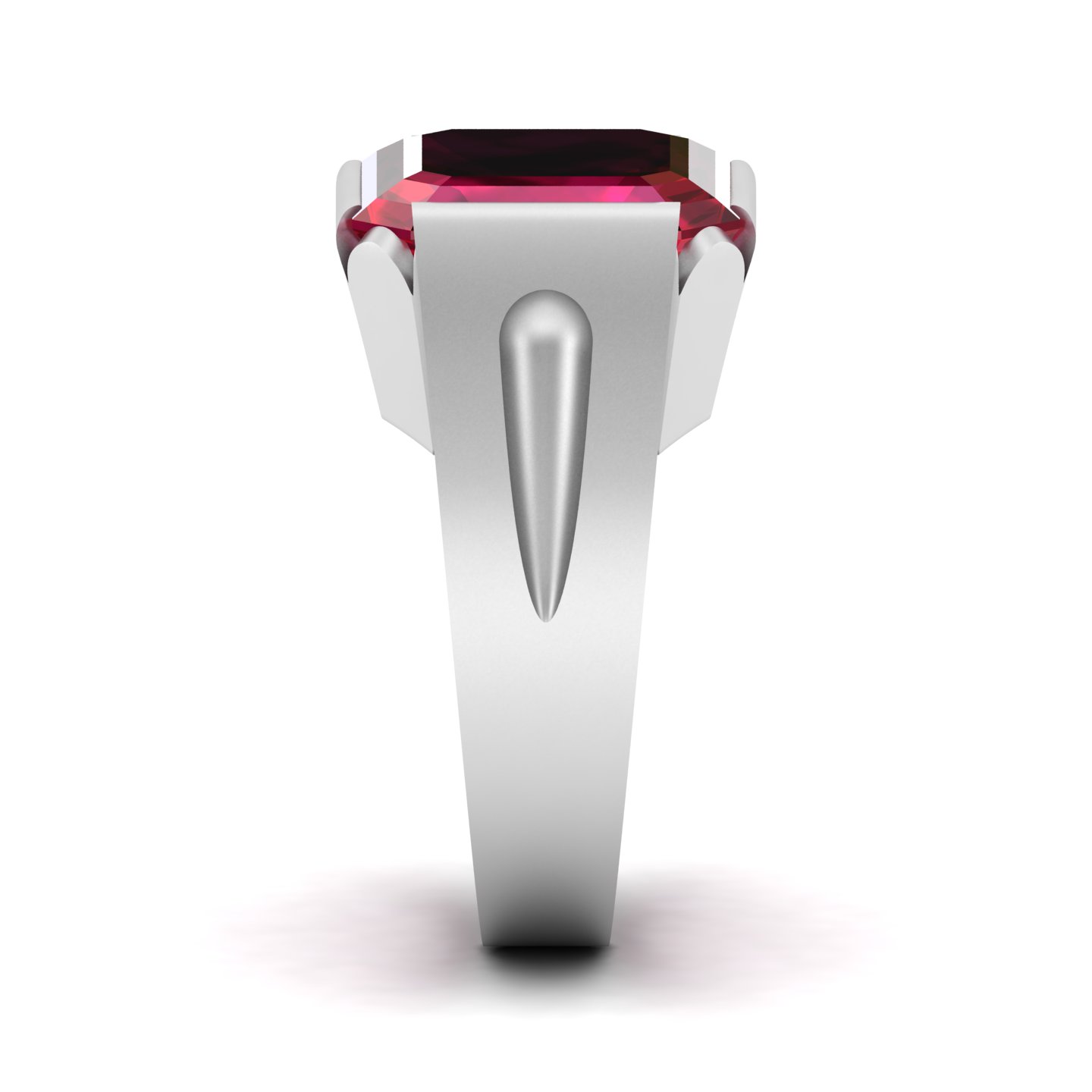 Embrace Solitude Ruby Ring