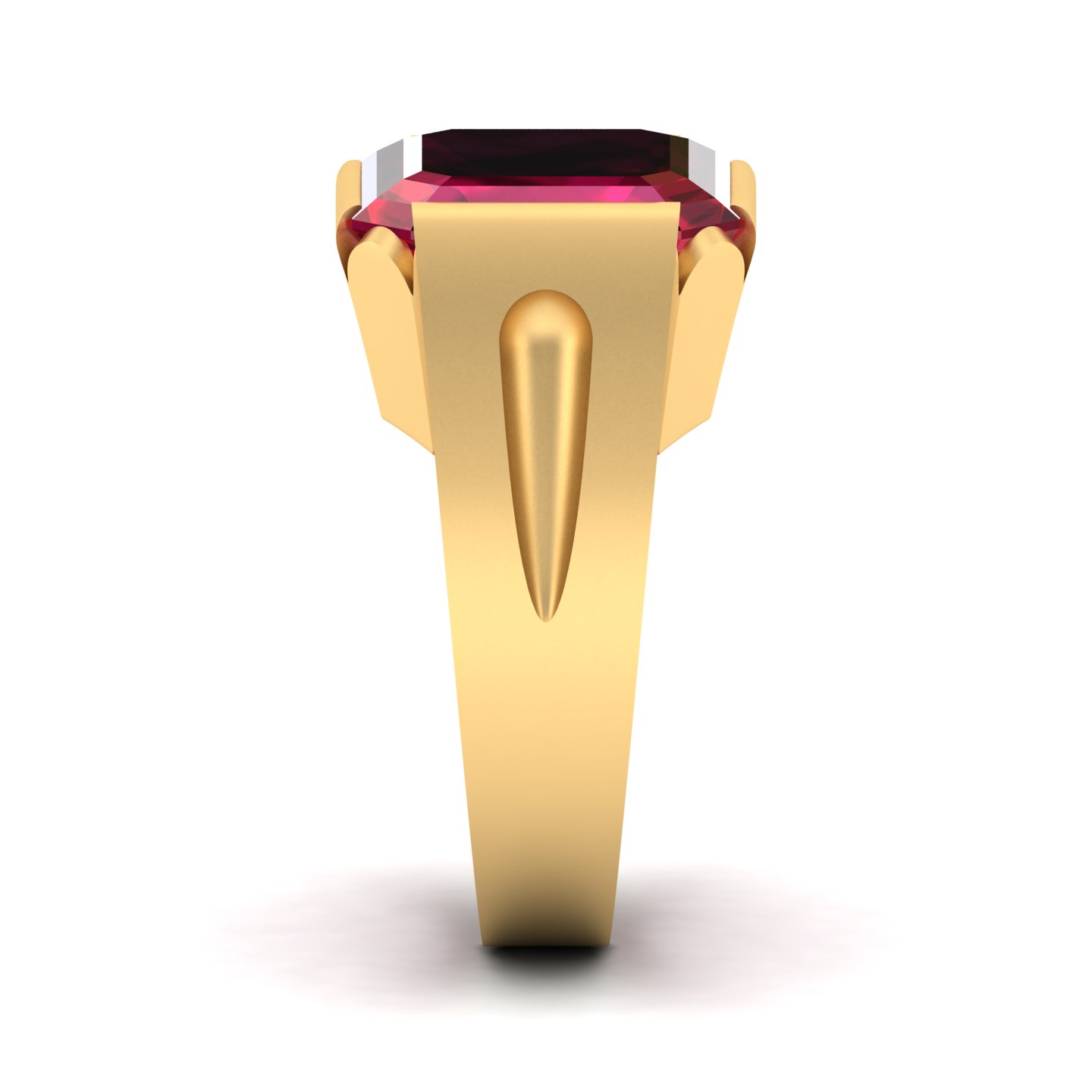 Embrace Solitude Ruby Ring