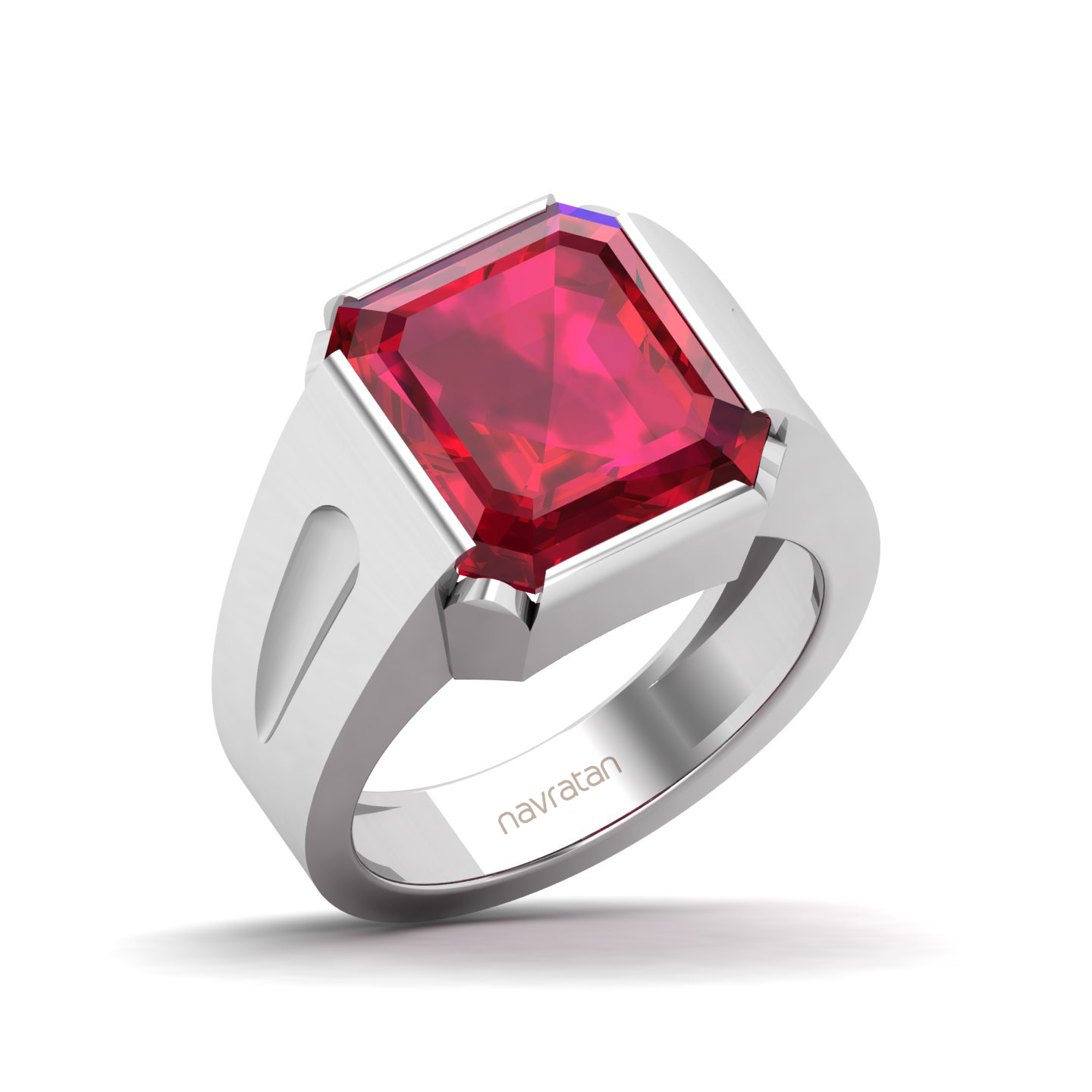 Embrace Solitude Ruby Ring