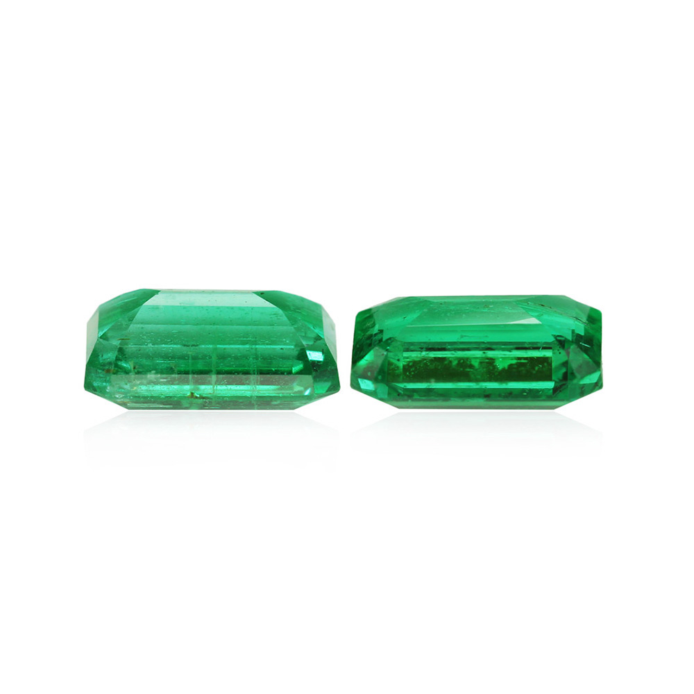 Emerald Pair - 6.02 Carat