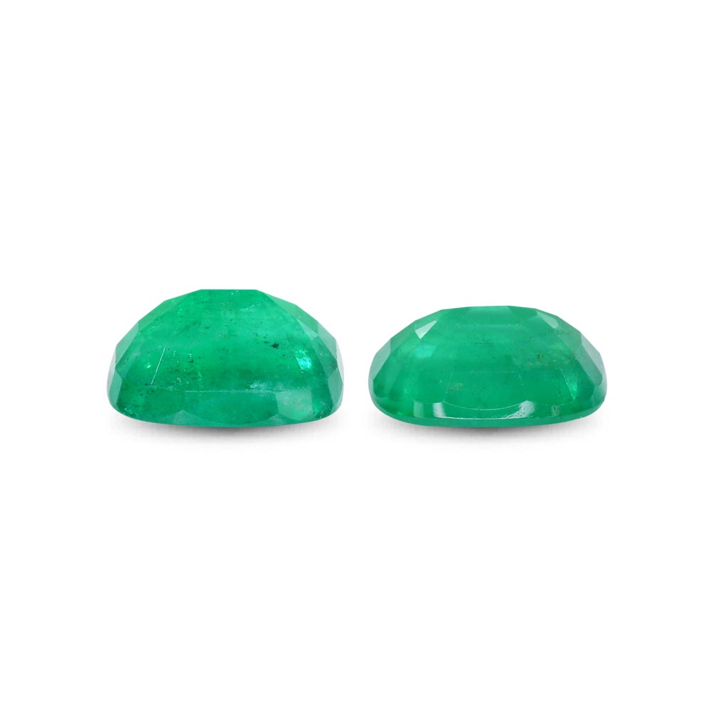 Emerald Pair - 6.64 Carat