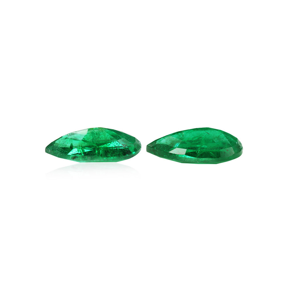 Emerald Pair - 7.02 Carat