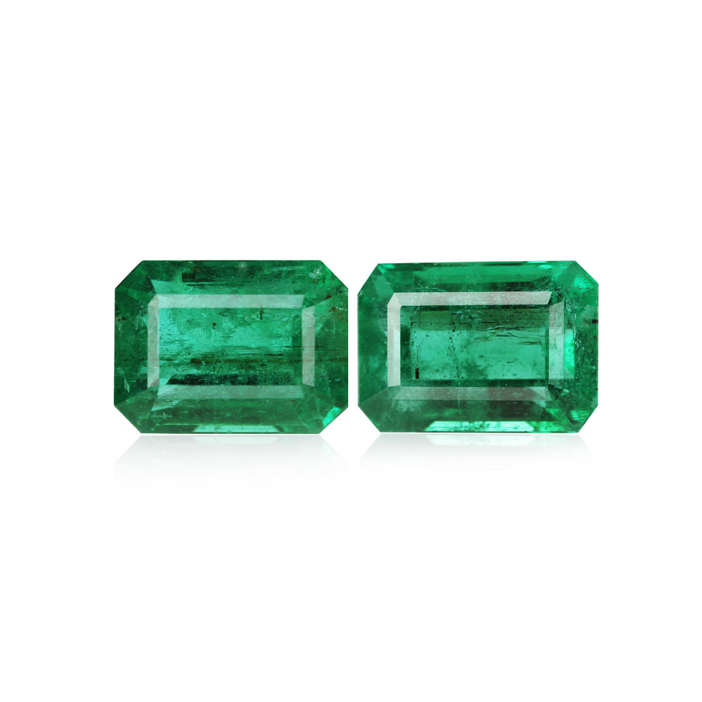 Emerald Pair - 11.54 Carat