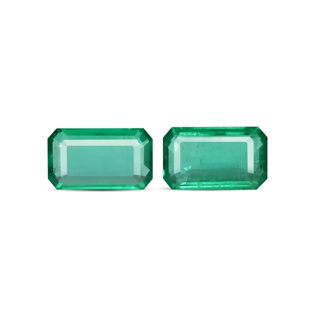 Emerald Pair - 7.93 Carat