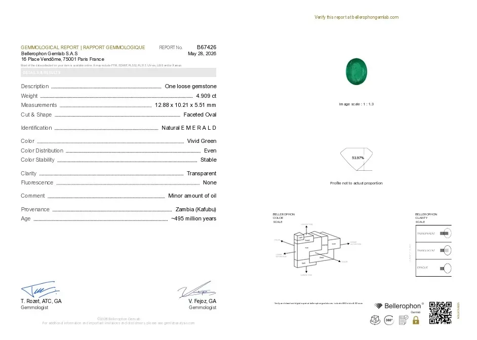 Emerald - 4.90 Carat