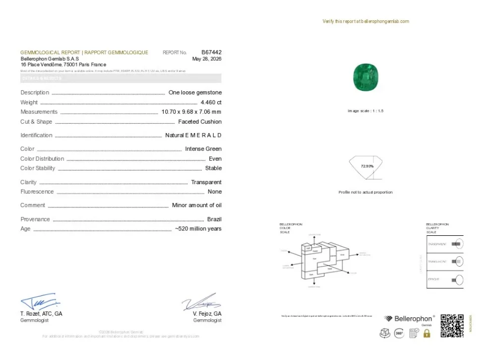 Emerald - 4.46 Carat