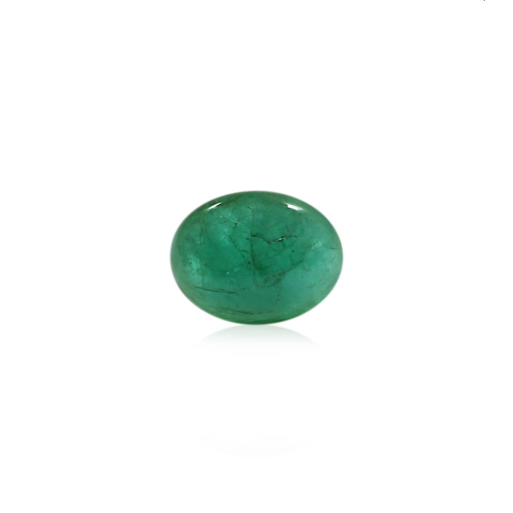 Emerald Cabochon - 6.34 Carat