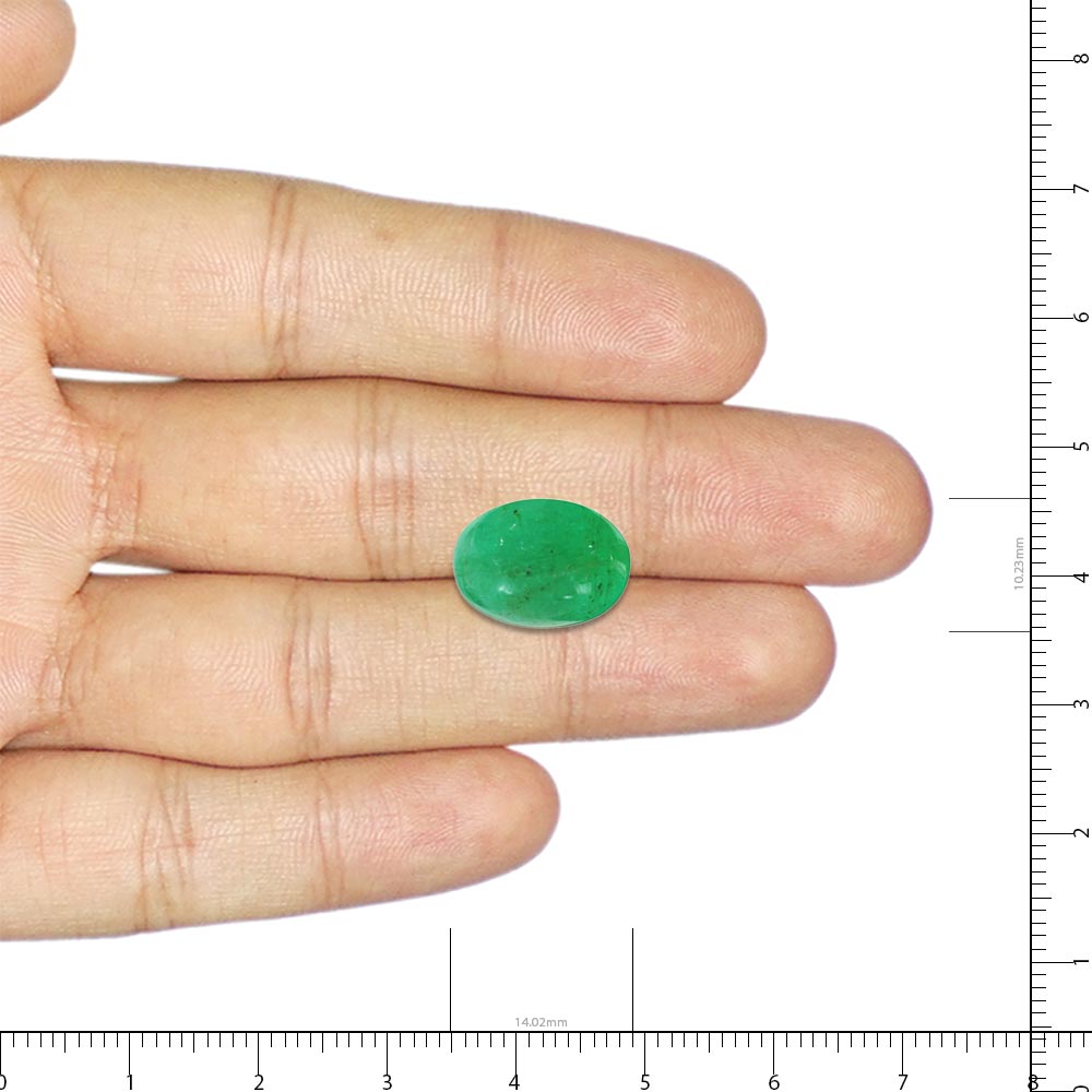 Emerald Cabochon - 9.55 Carat