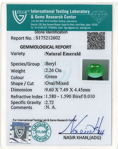 Emerald - 2.26 Carat