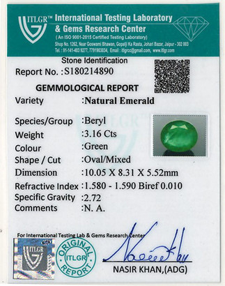 Emerald - 3.16 Carat