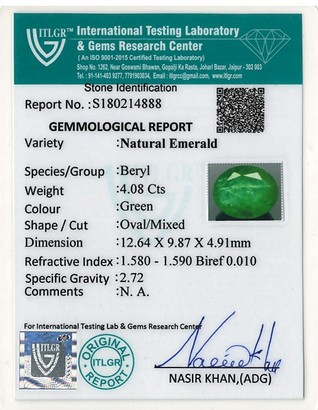 Emerald - 4.08 Carat