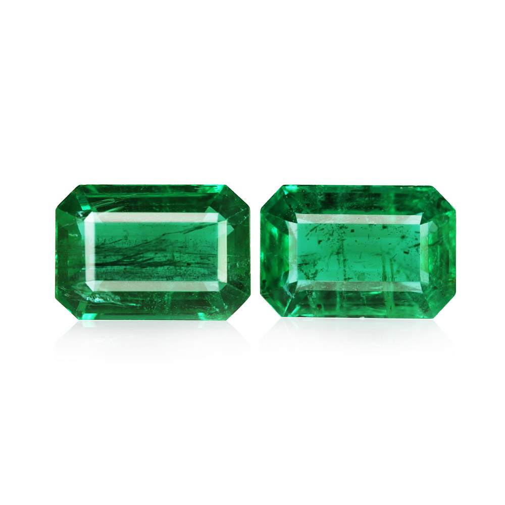 Emerald Pair - 11.20 Carat