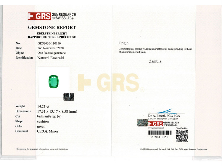 Emerald - 14.21 Carat
