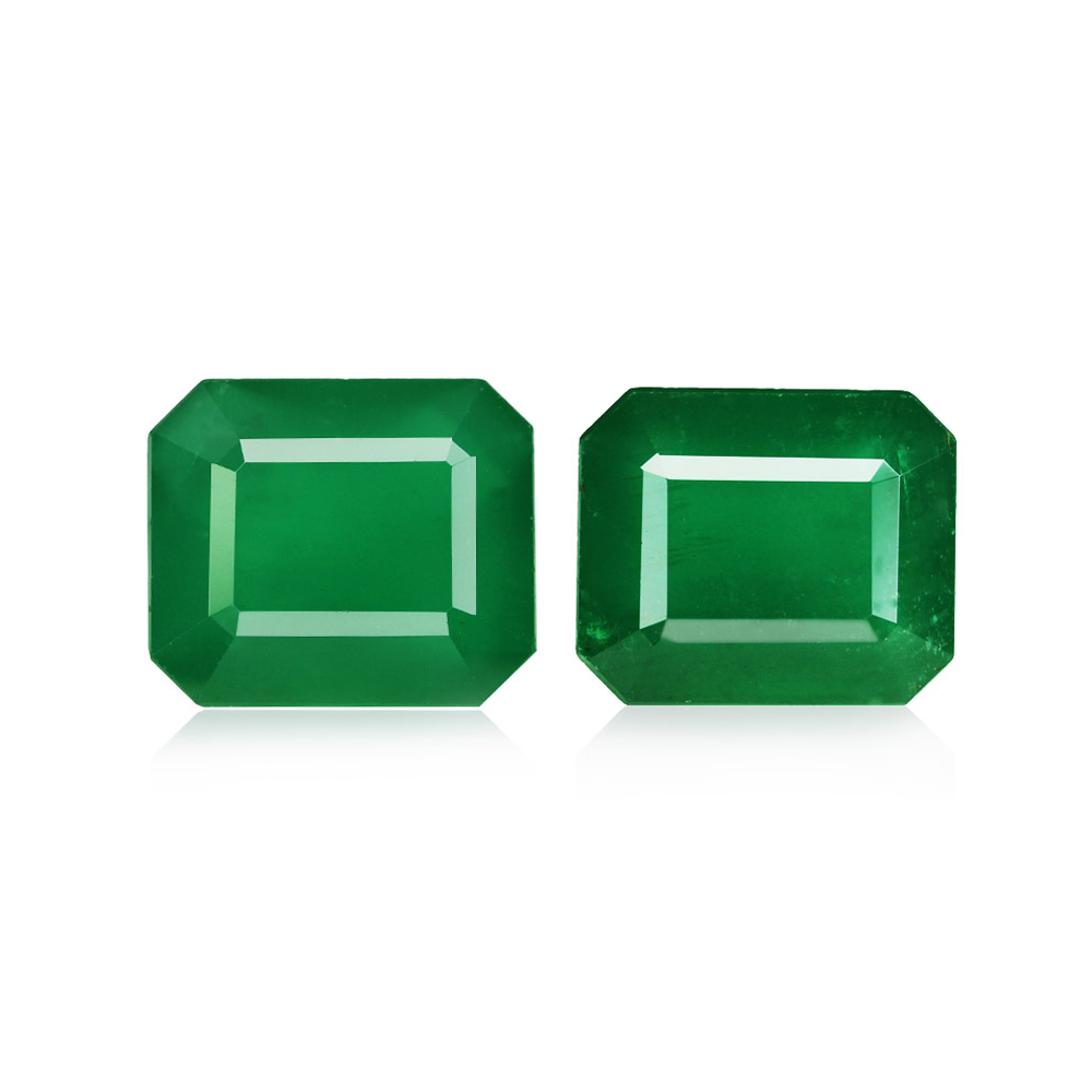 Emerald Pair - 16.74 Carat