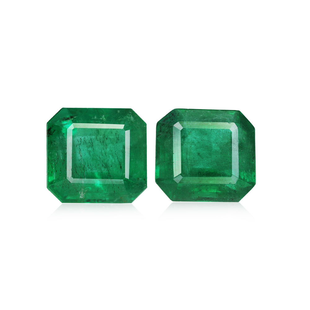 Emerald Pair - 19.12 Carat
