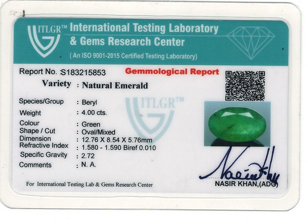 Emerald - 4 Carat