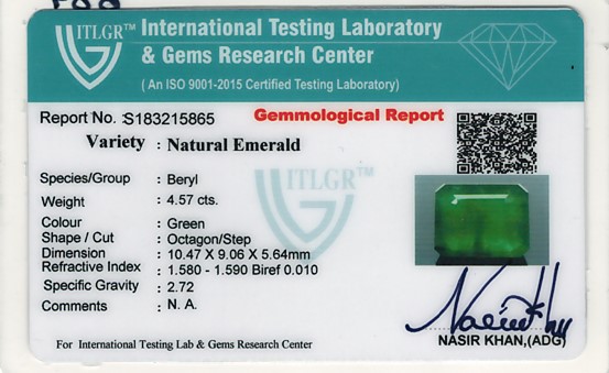 Emerald - 4.48 Carat