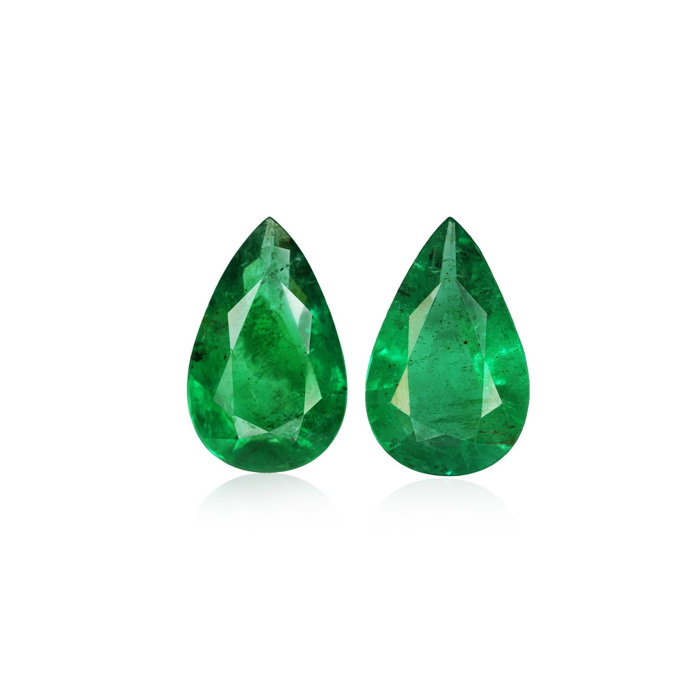 Emerald Pair - 7.24 Carat