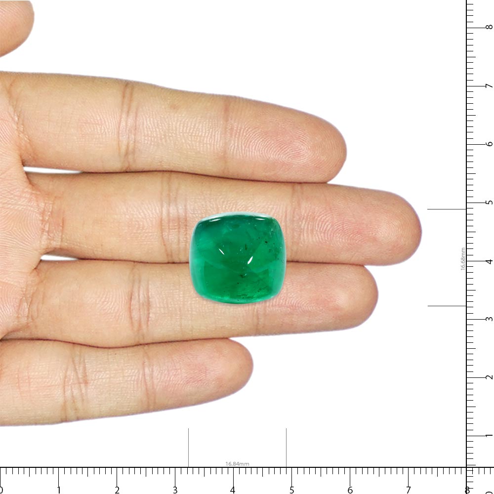 Emerald Cabochon - 27.40 Carat