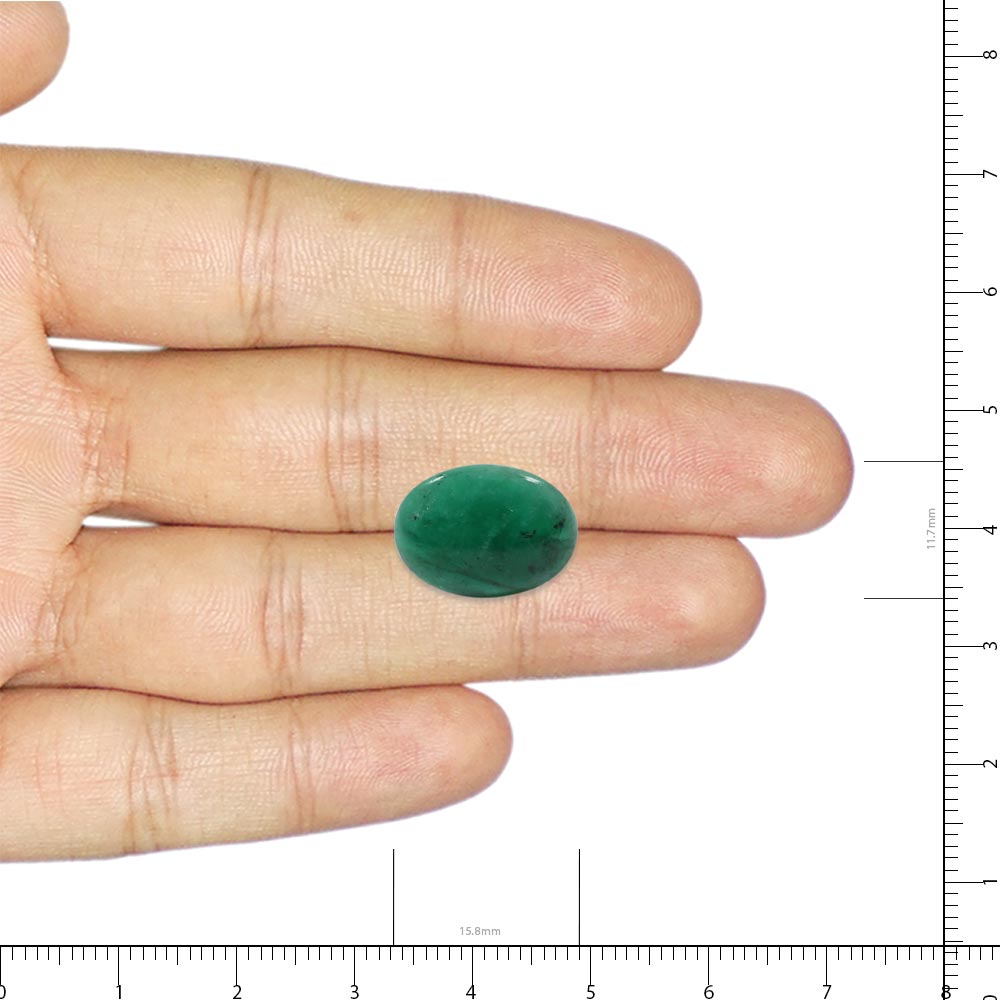 Emerald Cabochon - 9.43 Carat
