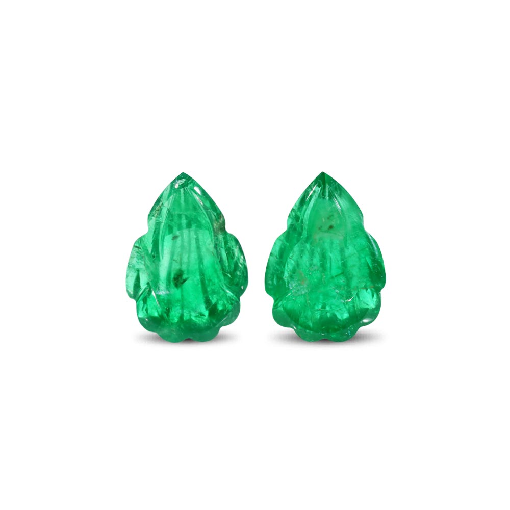 Emerald Carving - 10.92 Carat