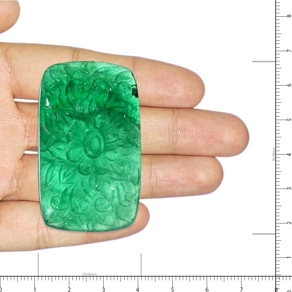 Emerald Carving - 155.67 Carat